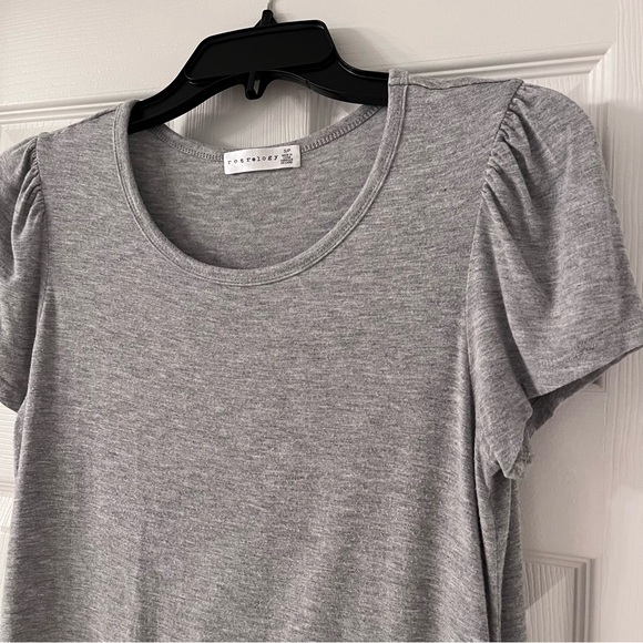 Retrology Gray Short Sleeve Shirt Size SP - Picture 3 of 8